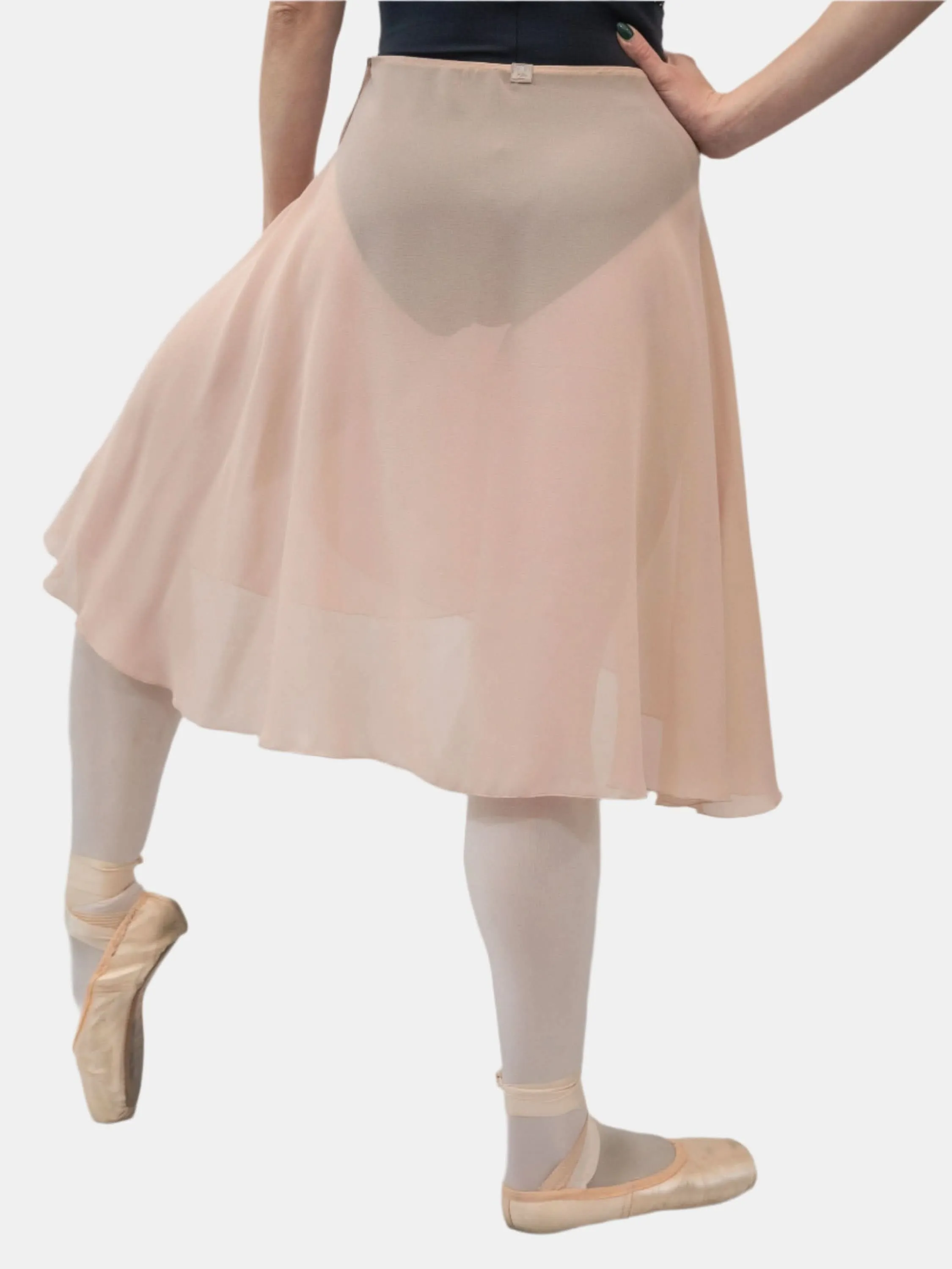Old Rose Wrap Long Dance Skirt MP310