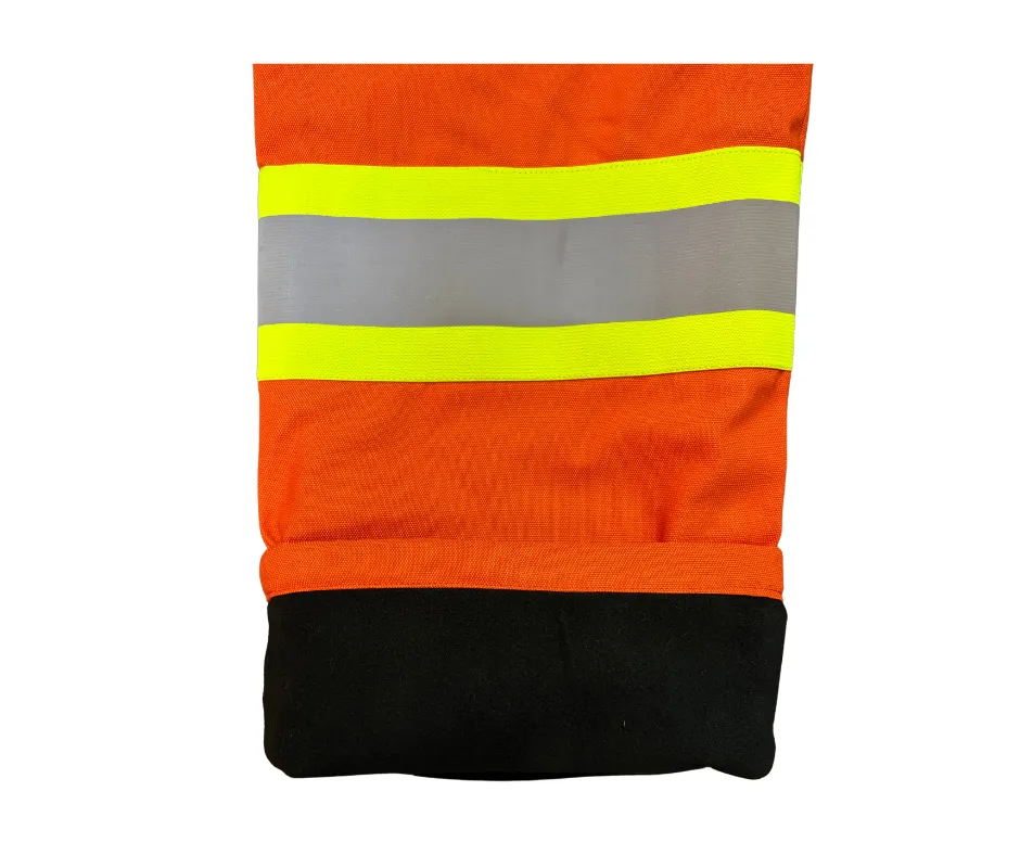 Orange River Men's ROCKY High-Vis Stretch Fleece Lined Work Cargo Pants - Orange