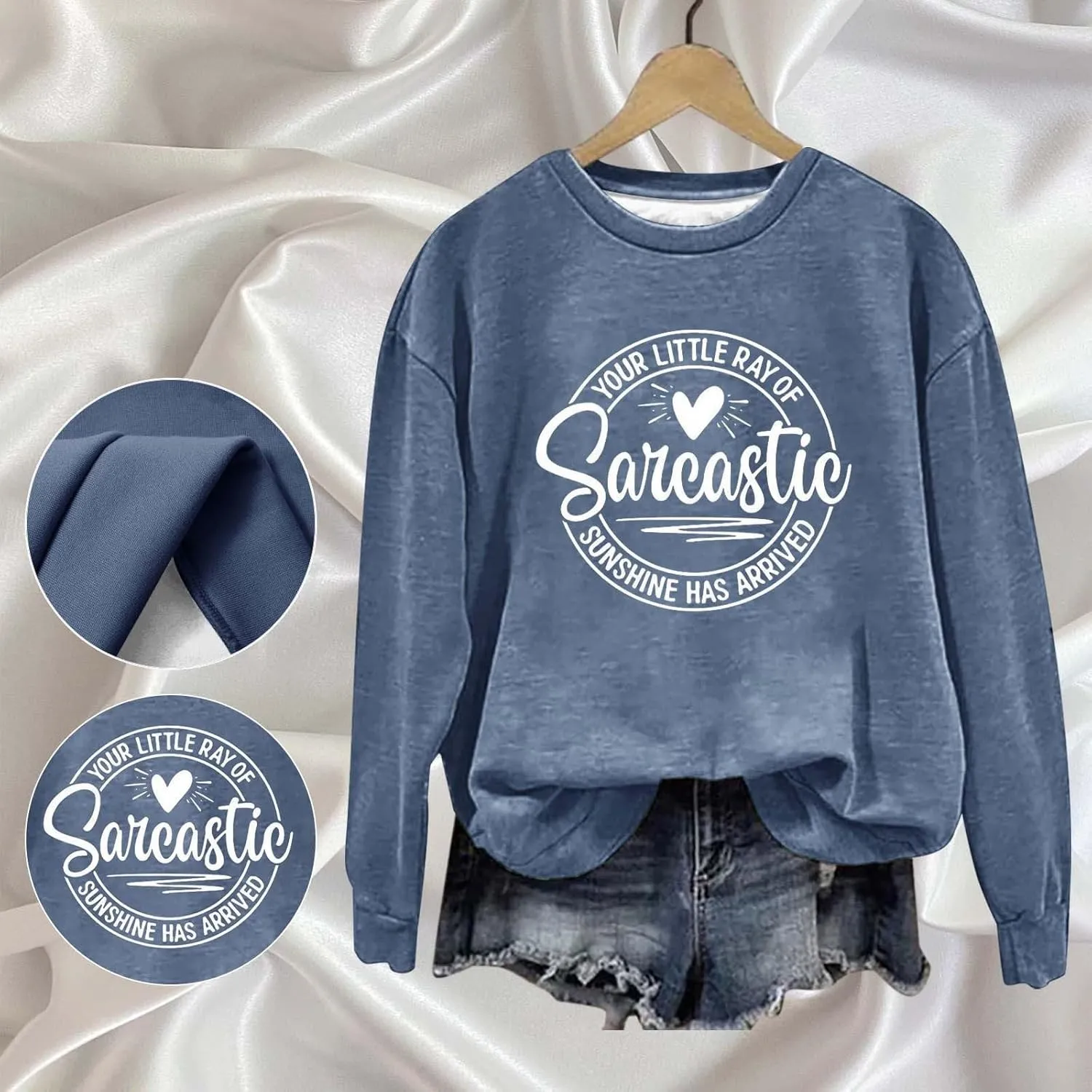Oversized Sweatshirt for Women Trendy Alphabet Print Crew Neck T Shirts Loose Fit Long Sleeve Pullover Shirts