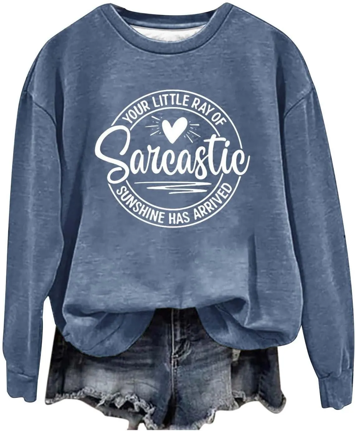Oversized Sweatshirt for Women Trendy Alphabet Print Crew Neck T Shirts Loose Fit Long Sleeve Pullover Shirts