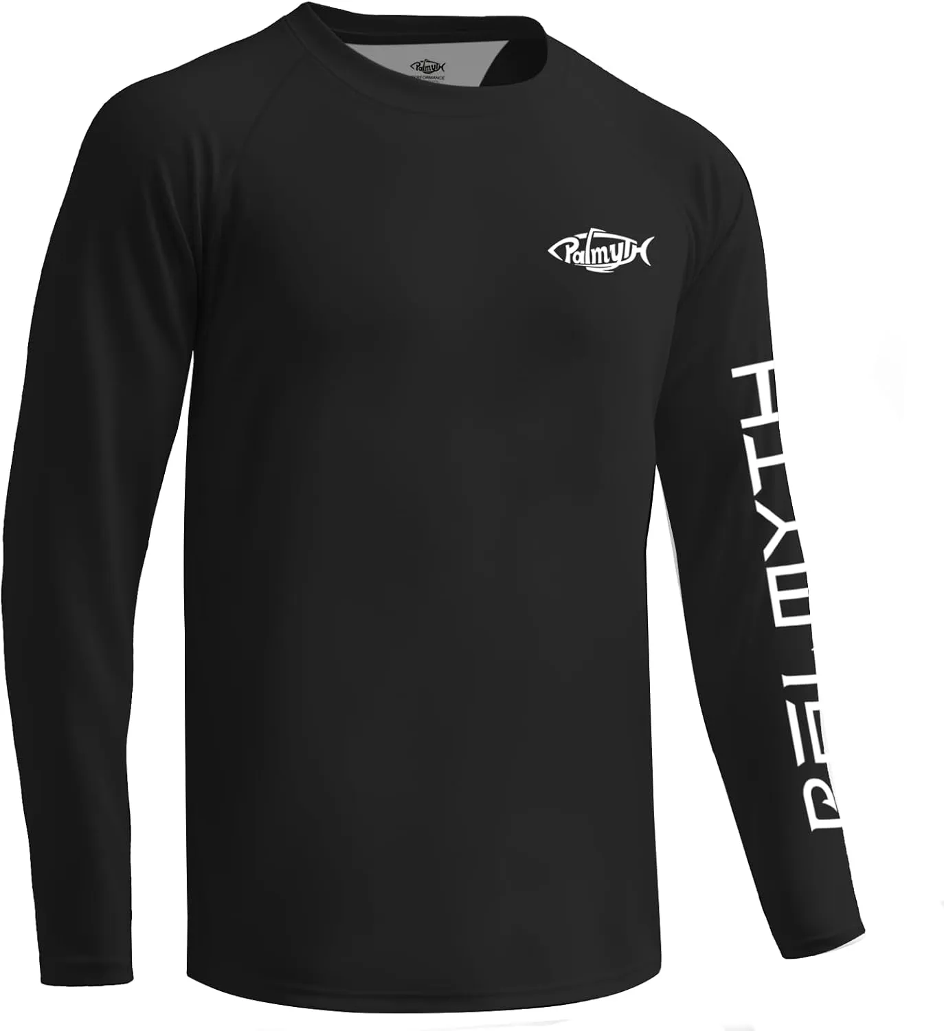 Palmyth Fishing Shirts for Men Long Sleeve Sun Protection Shirts UV UPF 50  T-Shirt Quick Dry
