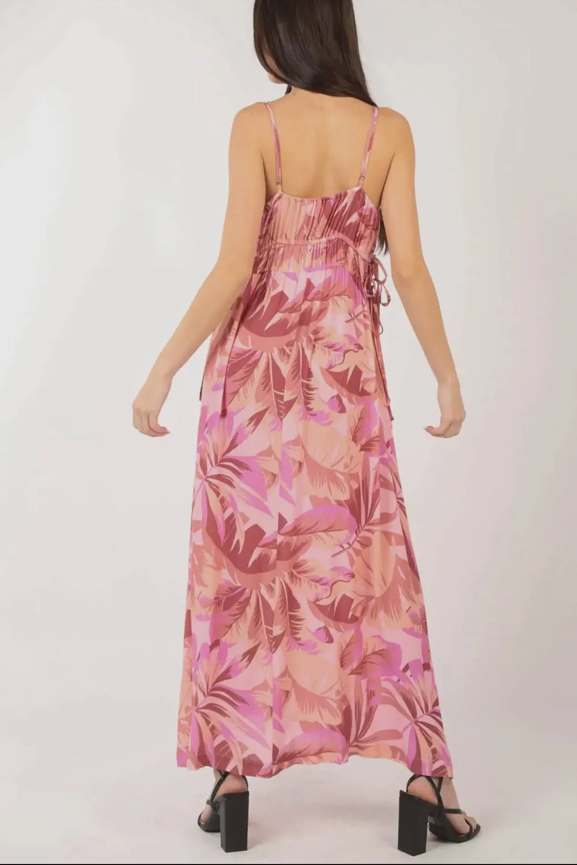Panama Breeze Tropical Maxi Dress