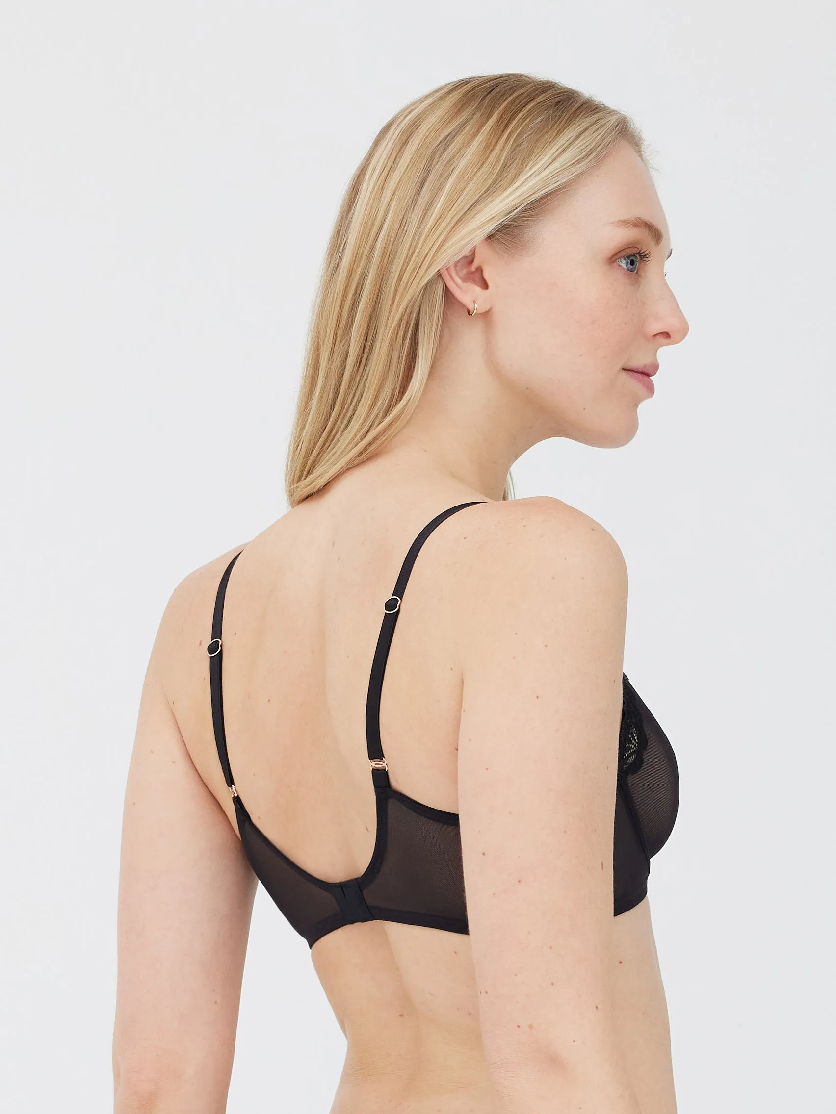 Passion Mesh Unlined Underwire Bra