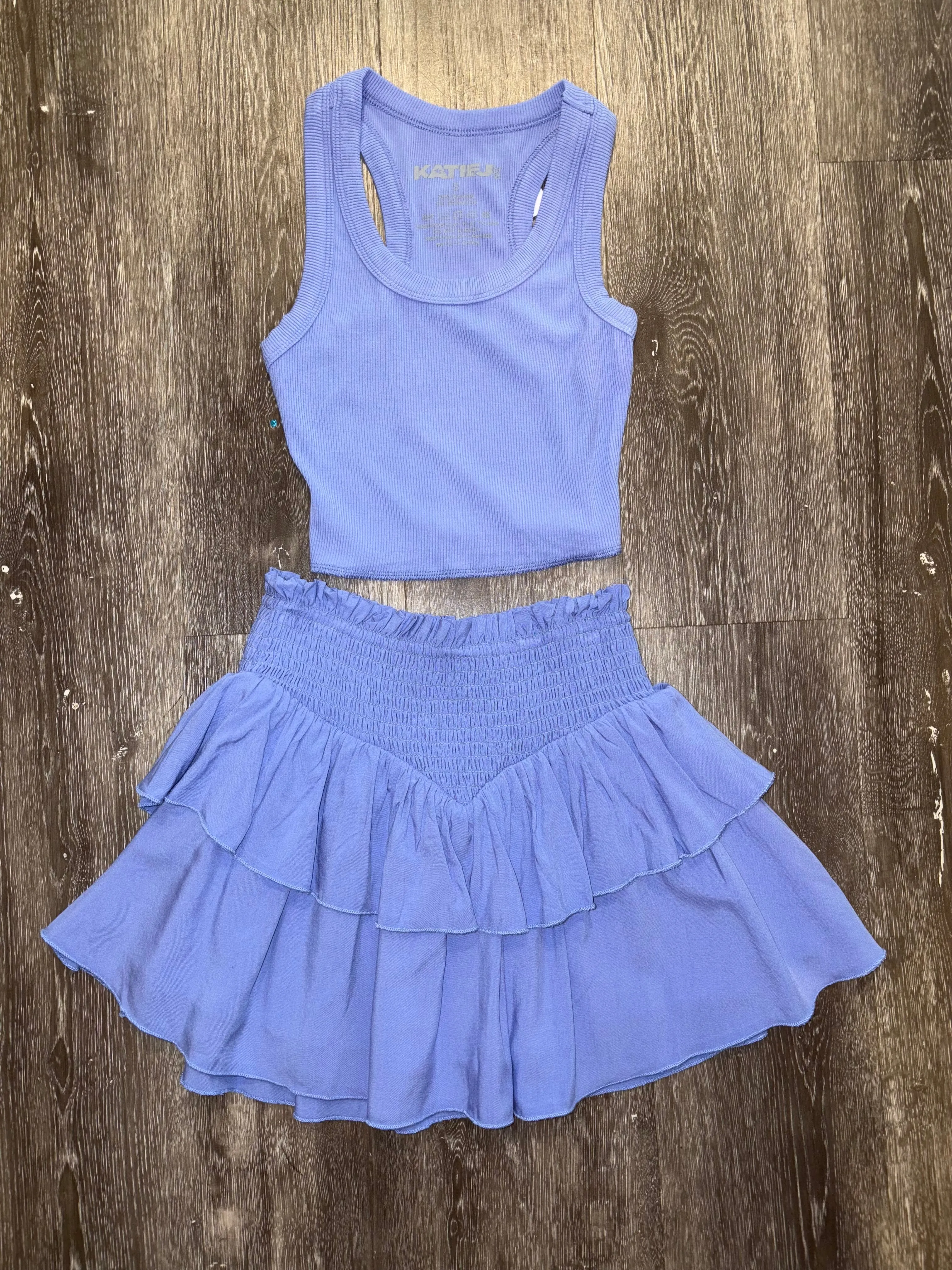 Perfect Periwinkle Tween Brooke Skirt