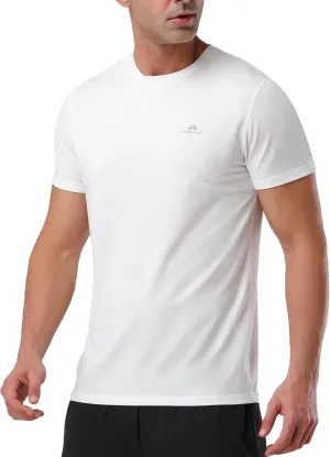 Pioneer Camp Men's Workout Gym Shirts Moisture Wicking Athletic Performance T-Shirts Quick Dry Running Active Top Tees