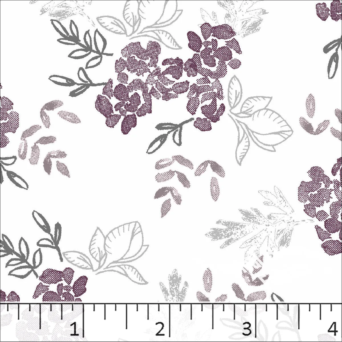 Poly Cotton Floral Print Dress Fabric 5932