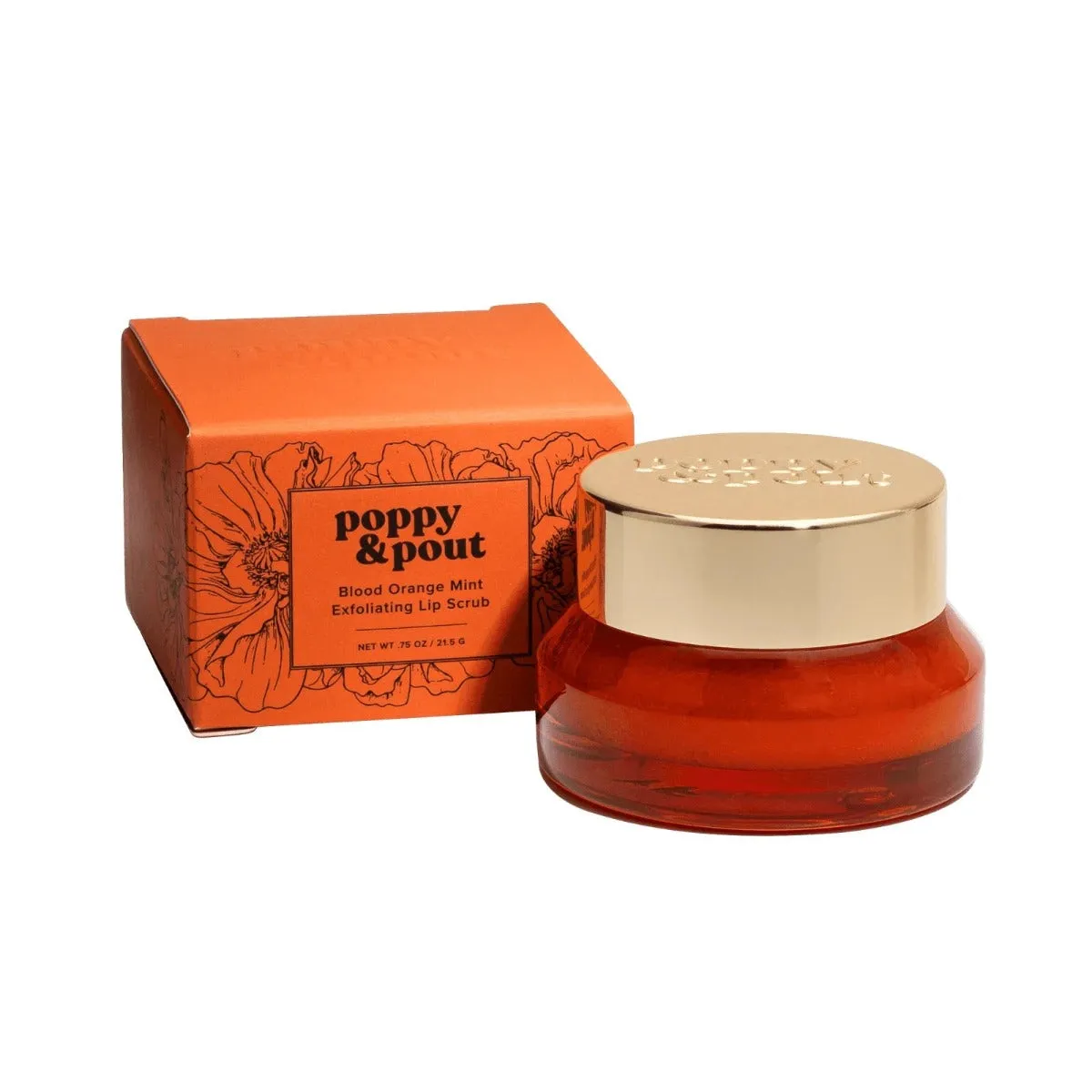 Poppy & Pout Exfoliating Lip Scrub