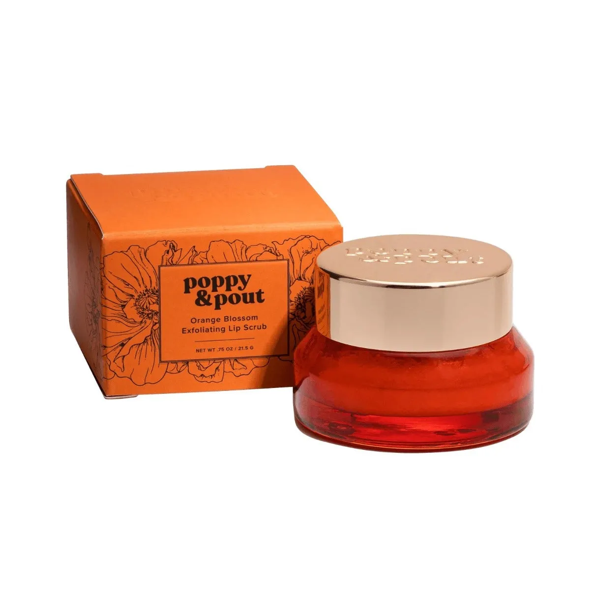 Poppy & Pout Exfoliating Lip Scrub