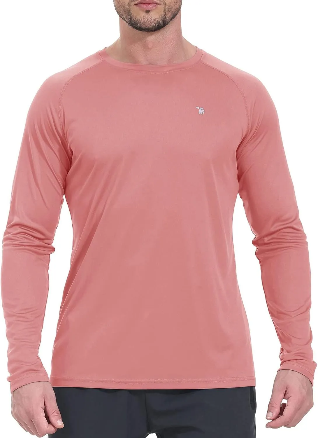 Rdruko Men's Hiking Shirts Long Sleeve UPF 50  Sun Protection Quick Dry Outdoor Travel Fishing Athletic Shirts