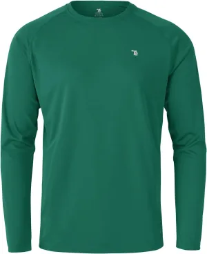 Rdruko Men's Hiking Shirts Long Sleeve UPF 50  Sun Protection Quick Dry Outdoor Travel Fishing Athletic Shirts