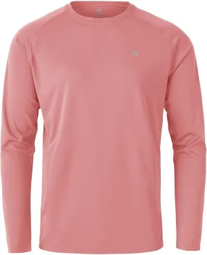Rdruko Men's Hiking Shirts Long Sleeve UPF 50  Sun Protection Quick Dry Outdoor Travel Fishing Athletic Shirts