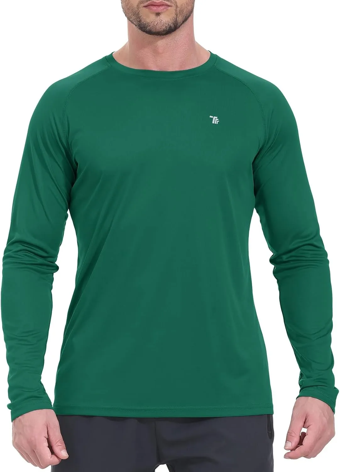 Rdruko Men's Hiking Shirts Long Sleeve UPF 50  Sun Protection Quick Dry Outdoor Travel Fishing Athletic Shirts