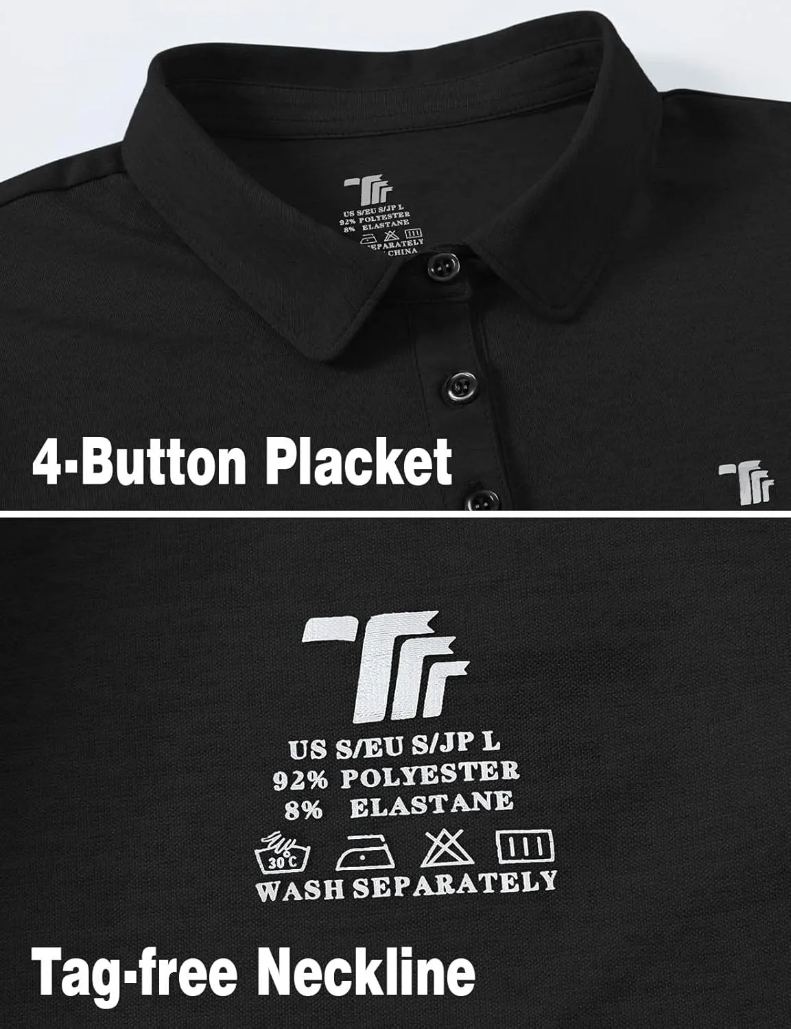 Rdruko Women's Golf Polo Shirts Short Sleeve Dry Fit Moisture Wicking Tennis Sports Casual Collared T Shirts