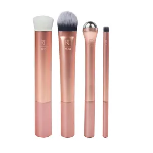 REAL TECHNIQUES - Prep & Prime Makeup Brush Set - 4 Count