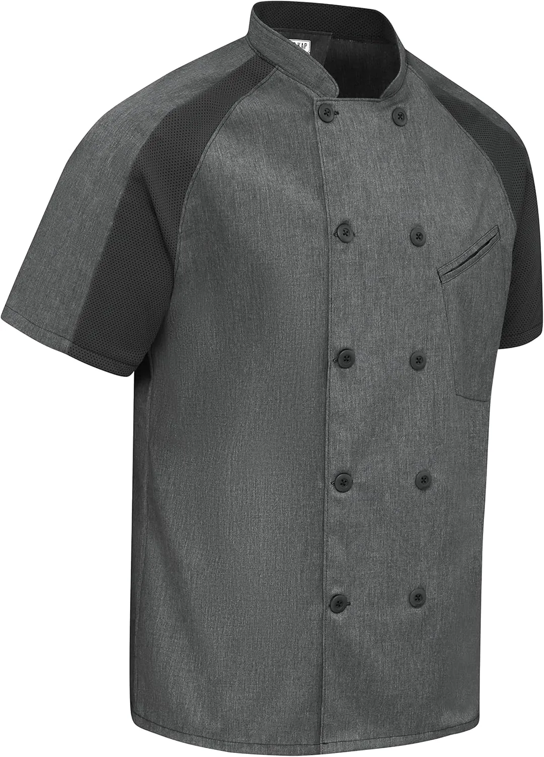 Red Kap mens Airflow Raglan Chef Coat With OilblokChef's Jacket