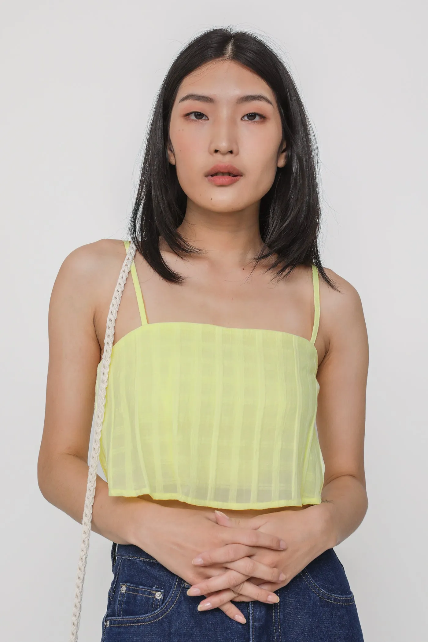 Rumi Crop Flare Top