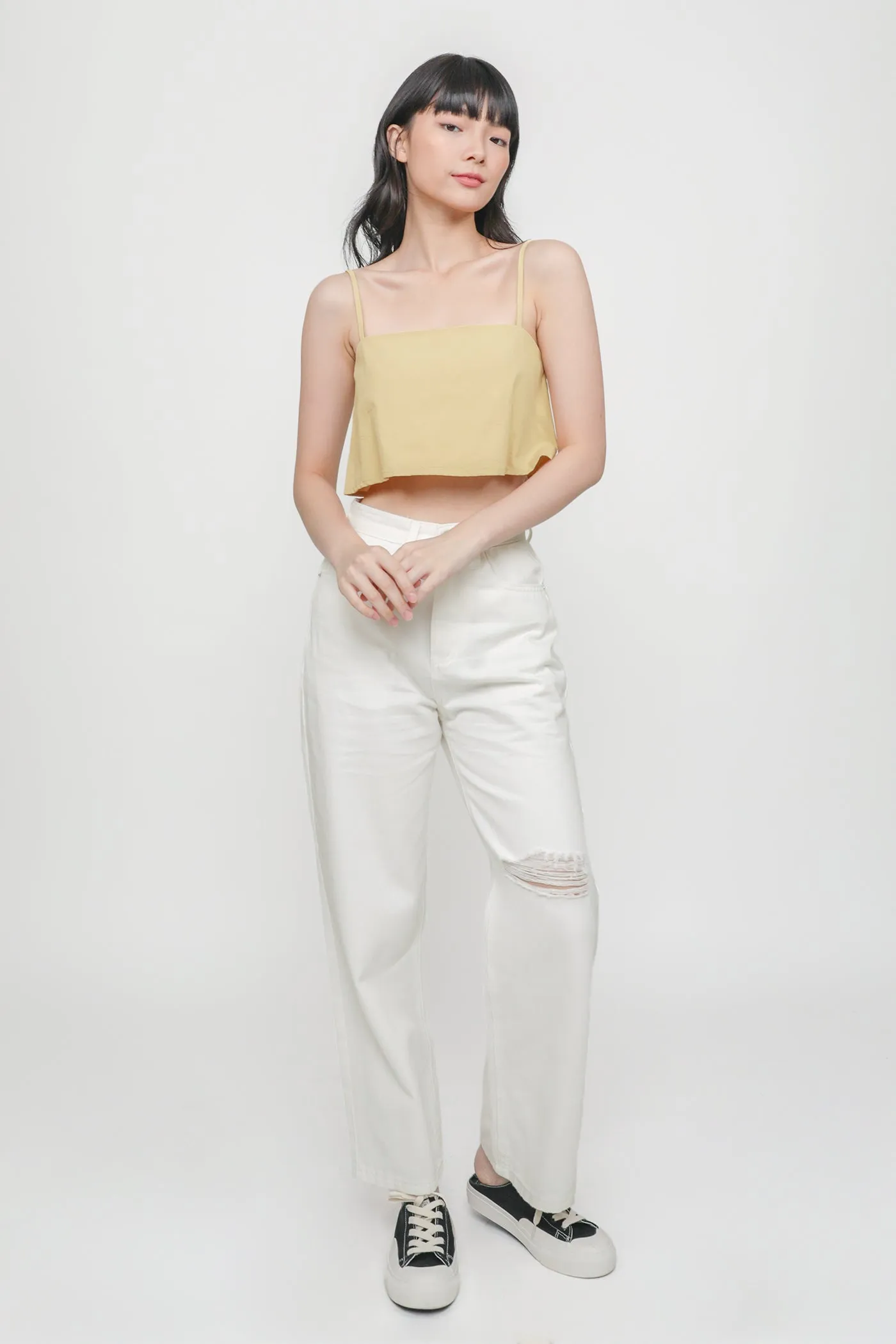 Rumi Crop Flare Top