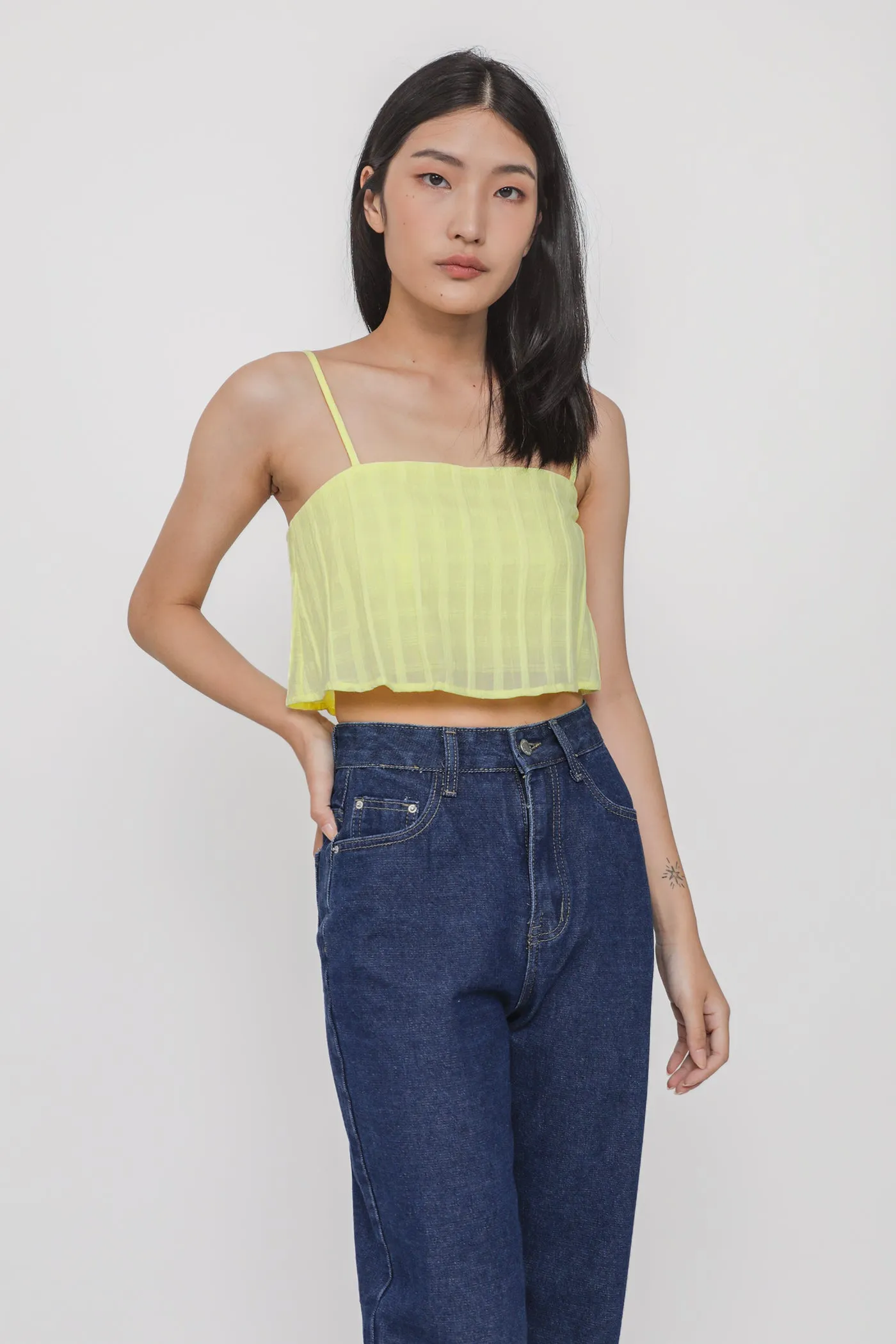 Rumi Crop Flare Top