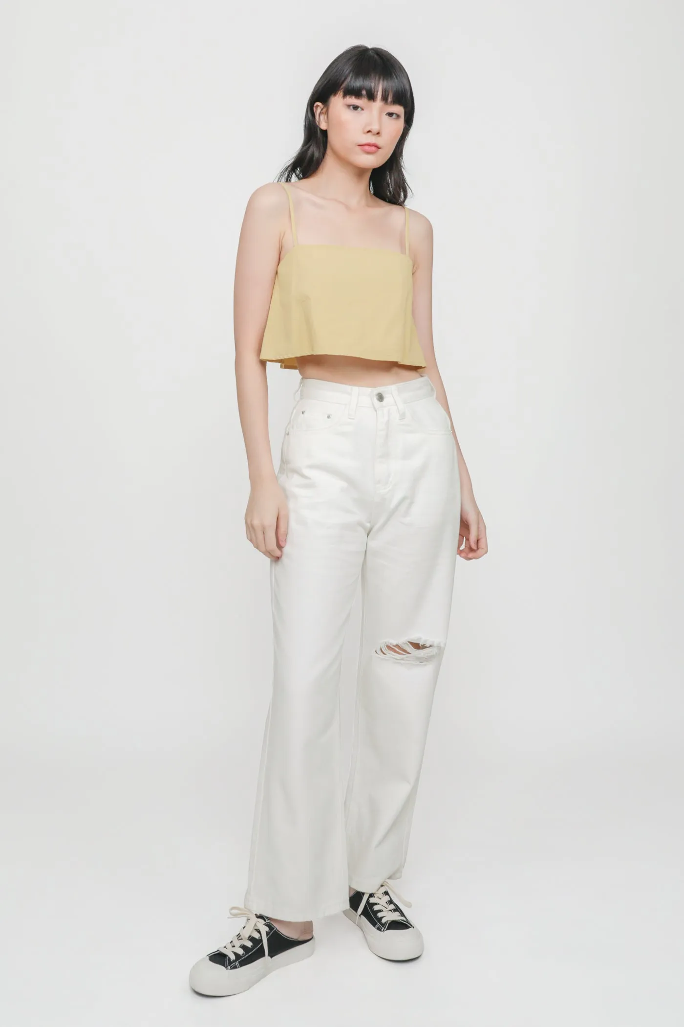 Rumi Crop Flare Top