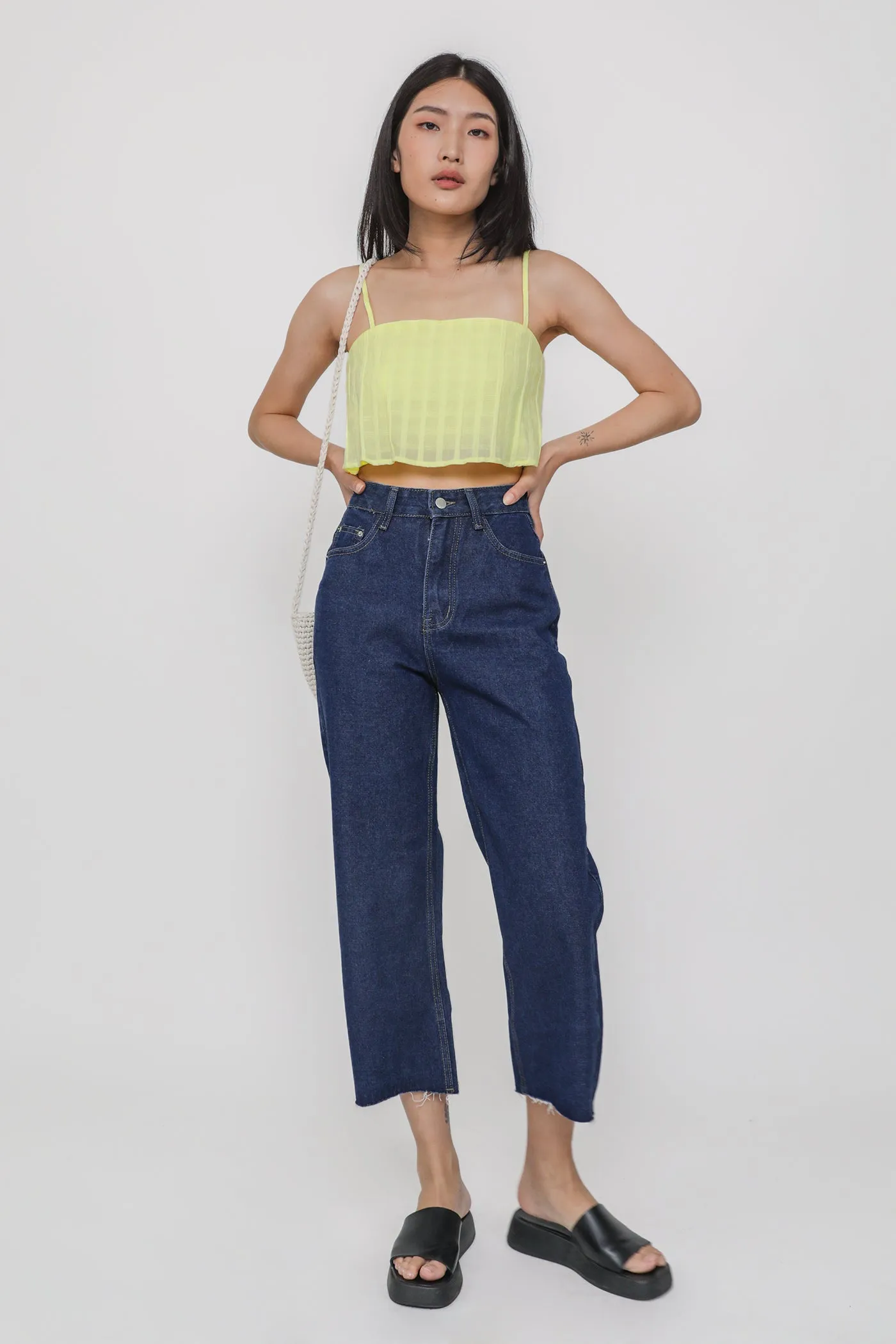 Rumi Crop Flare Top
