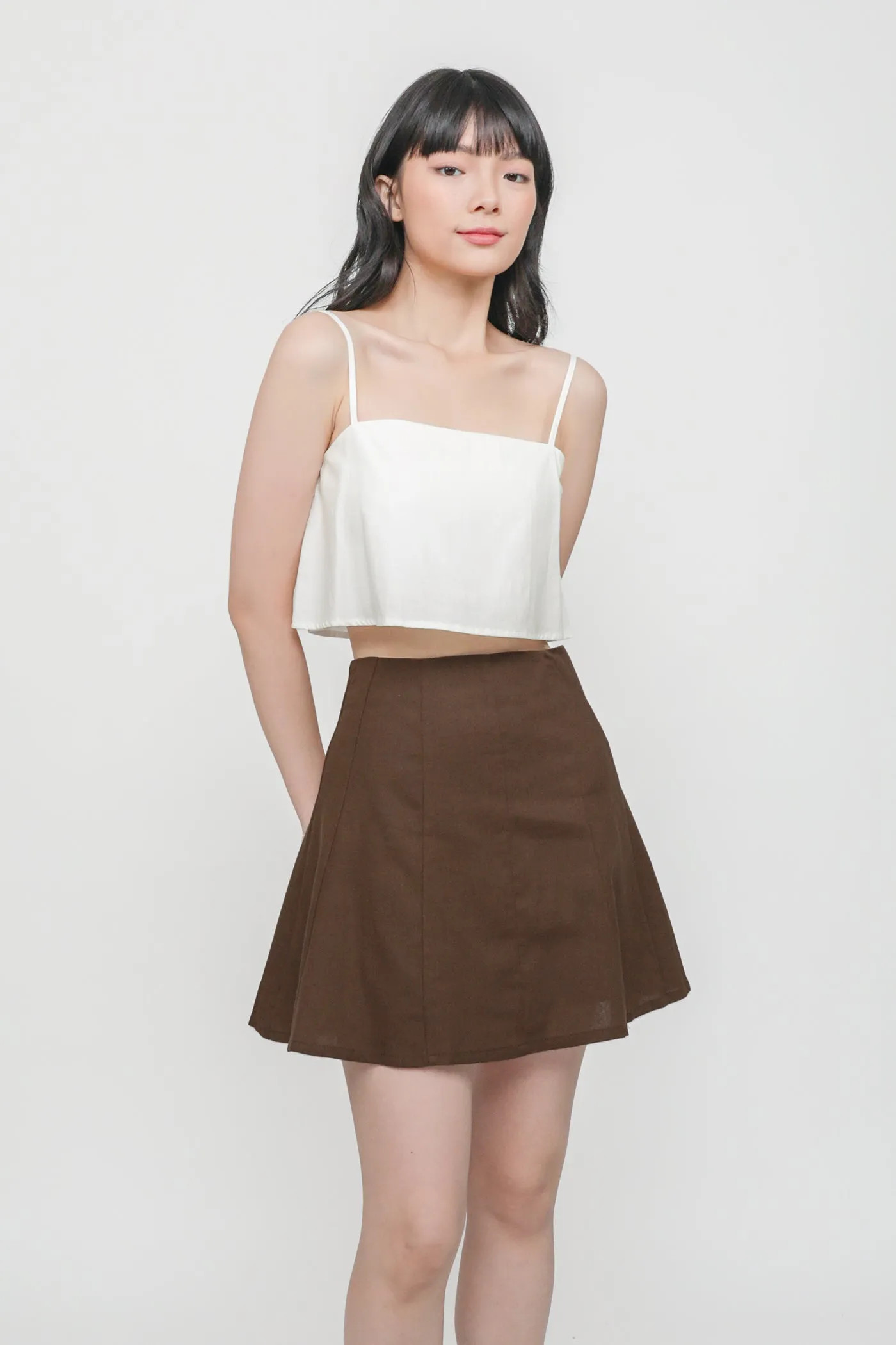 Rumi Crop Flare Top
