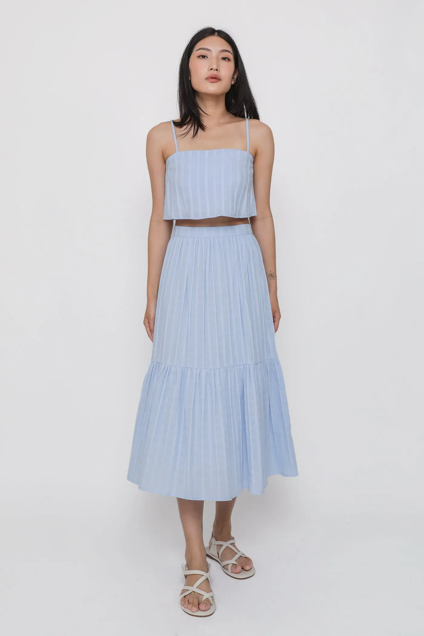 Rumi Crop Flare Top