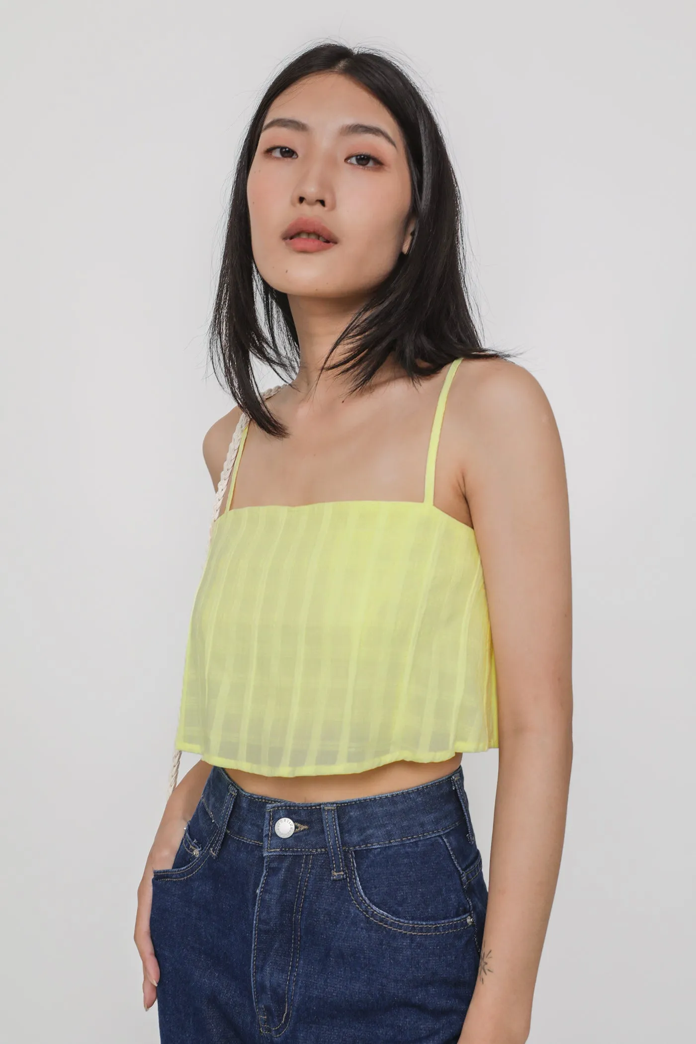 Rumi Crop Flare Top