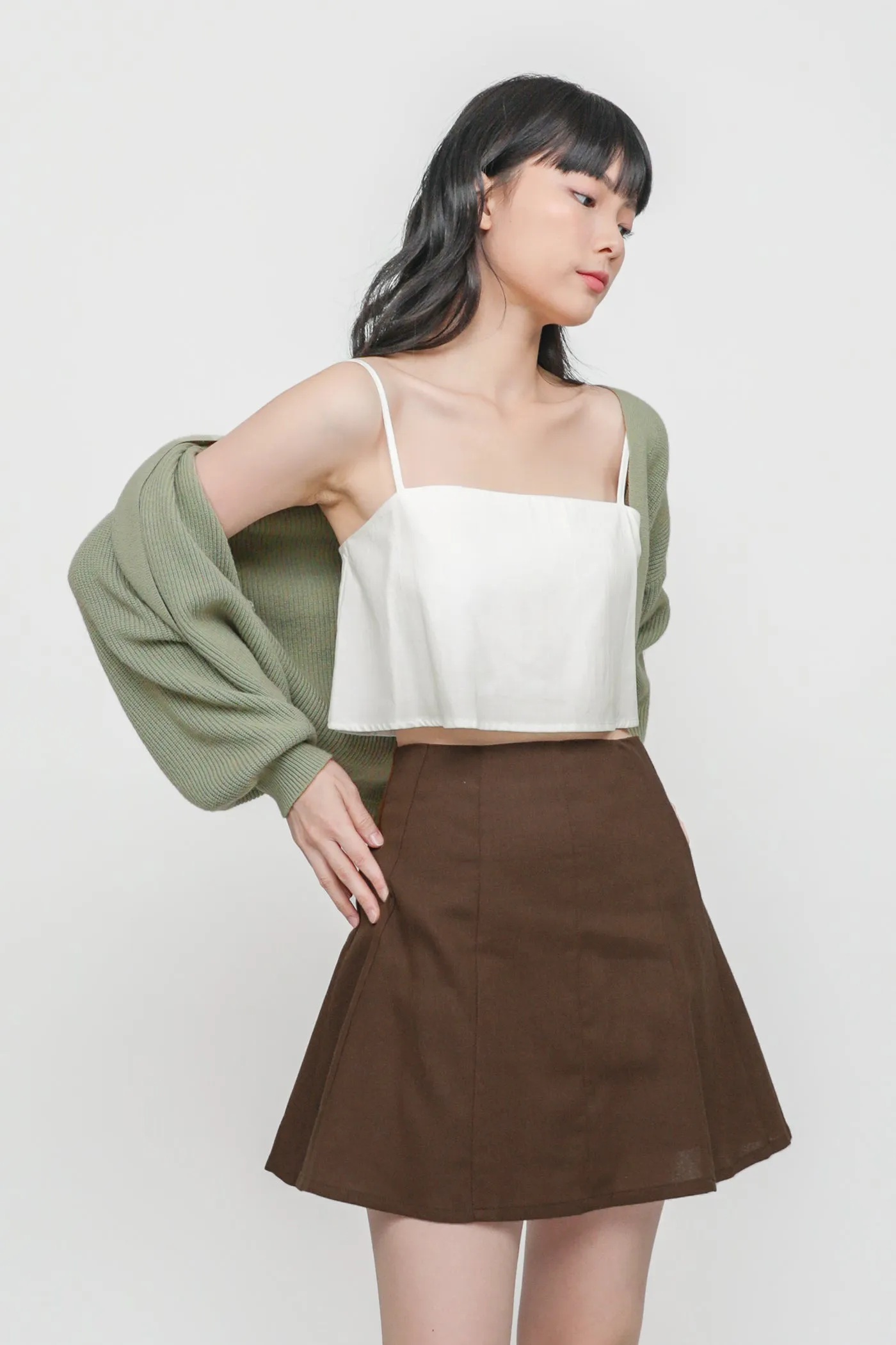 Rumi Crop Flare Top
