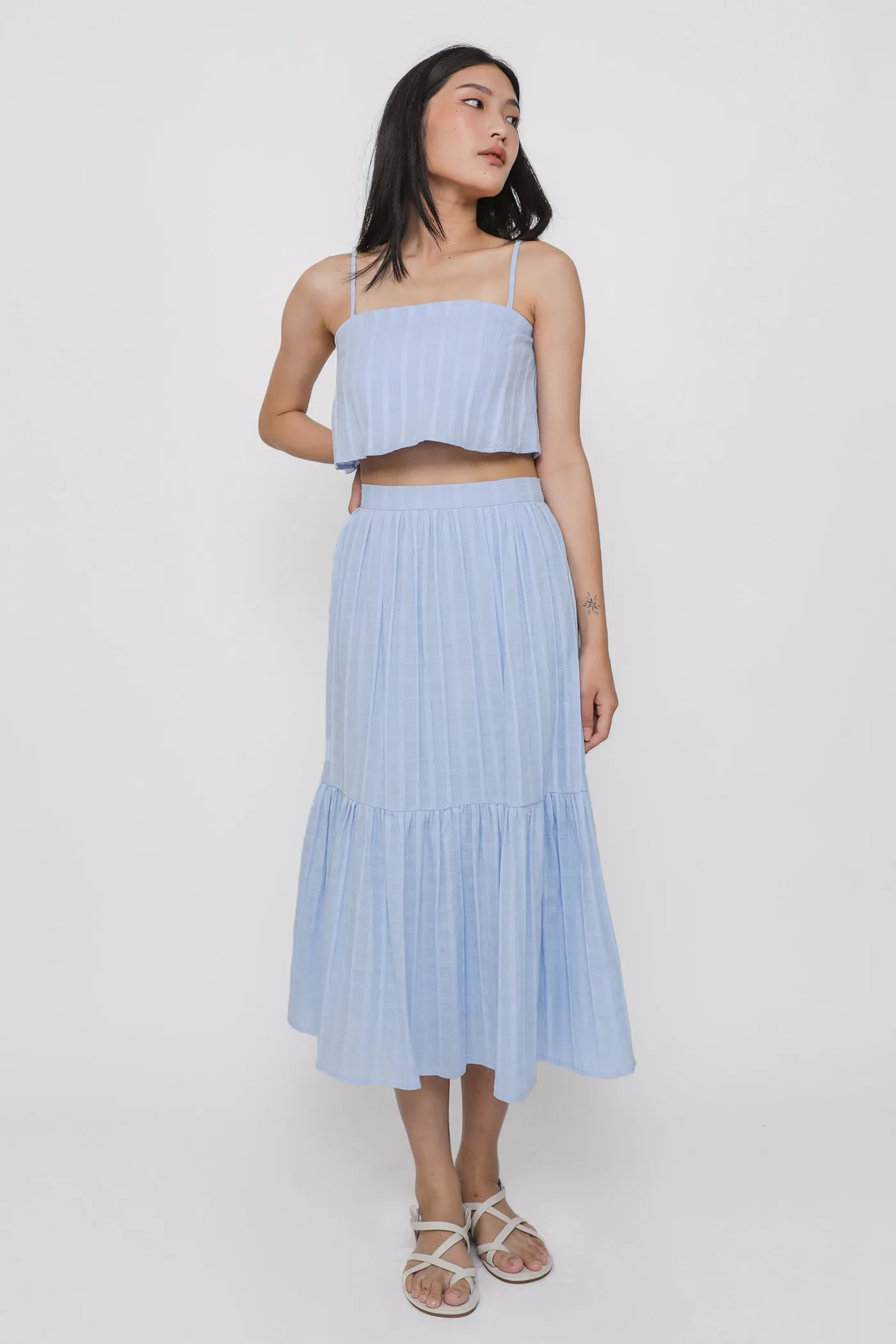 Rumi Crop Flare Top