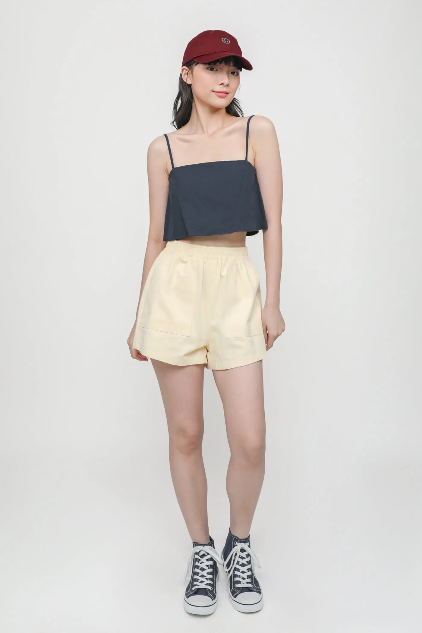 Rumi Crop Flare Top