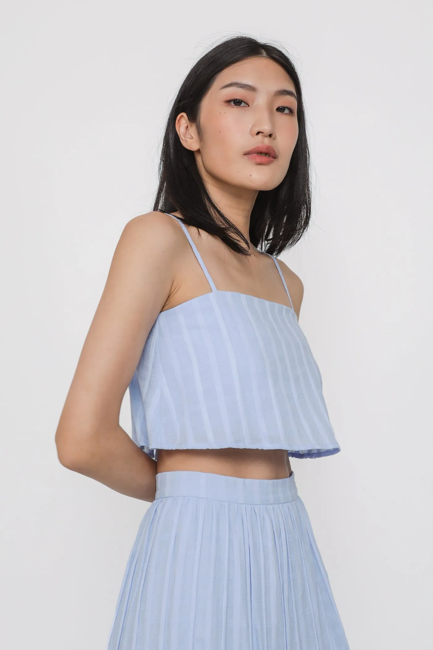 Rumi Crop Flare Top