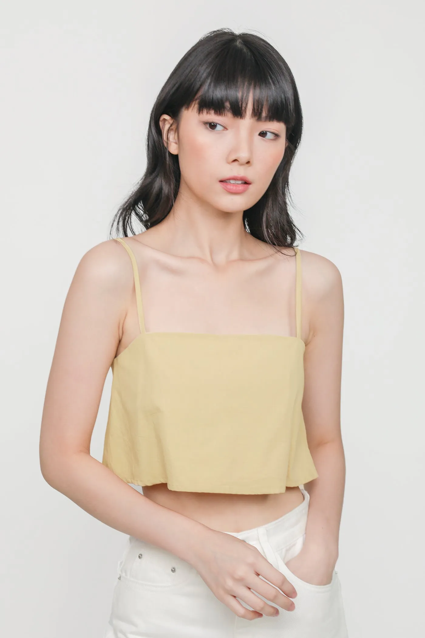 Rumi Crop Flare Top