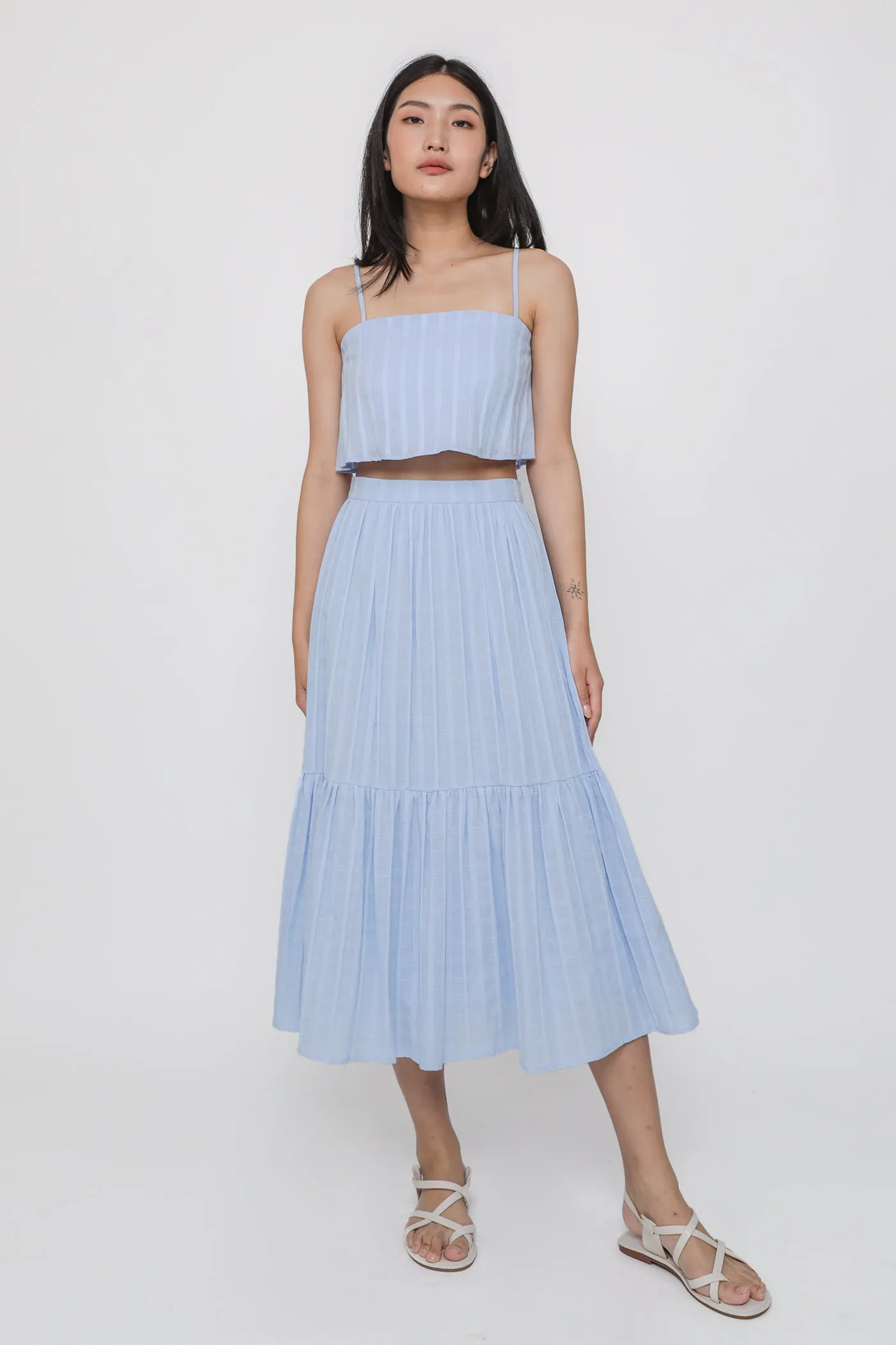 Rumi Crop Flare Top