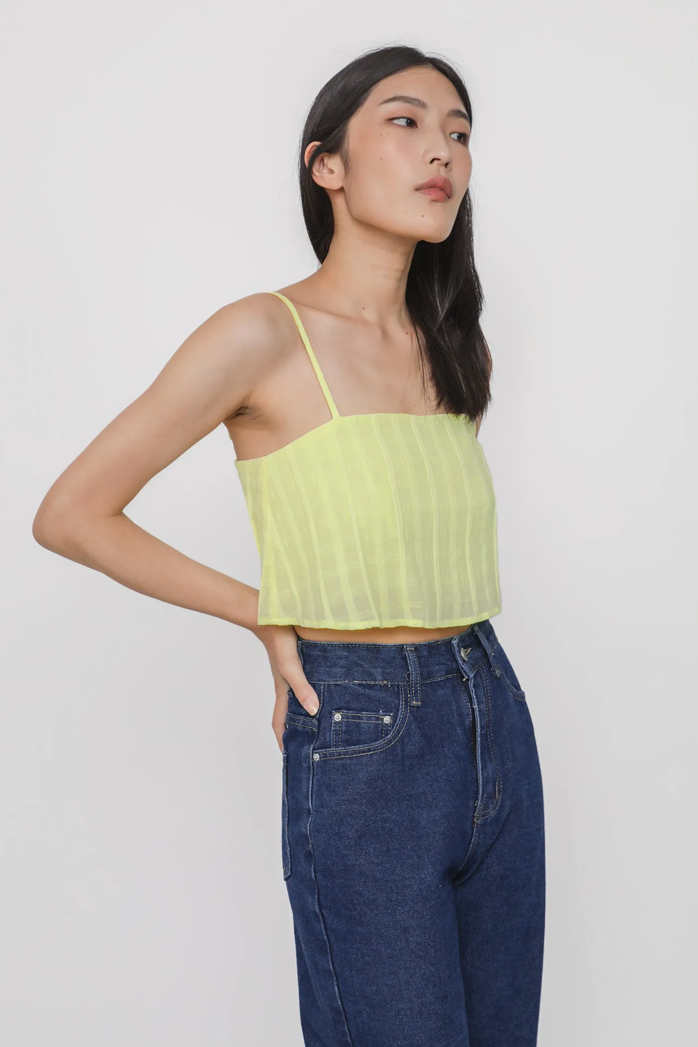 Rumi Crop Flare Top