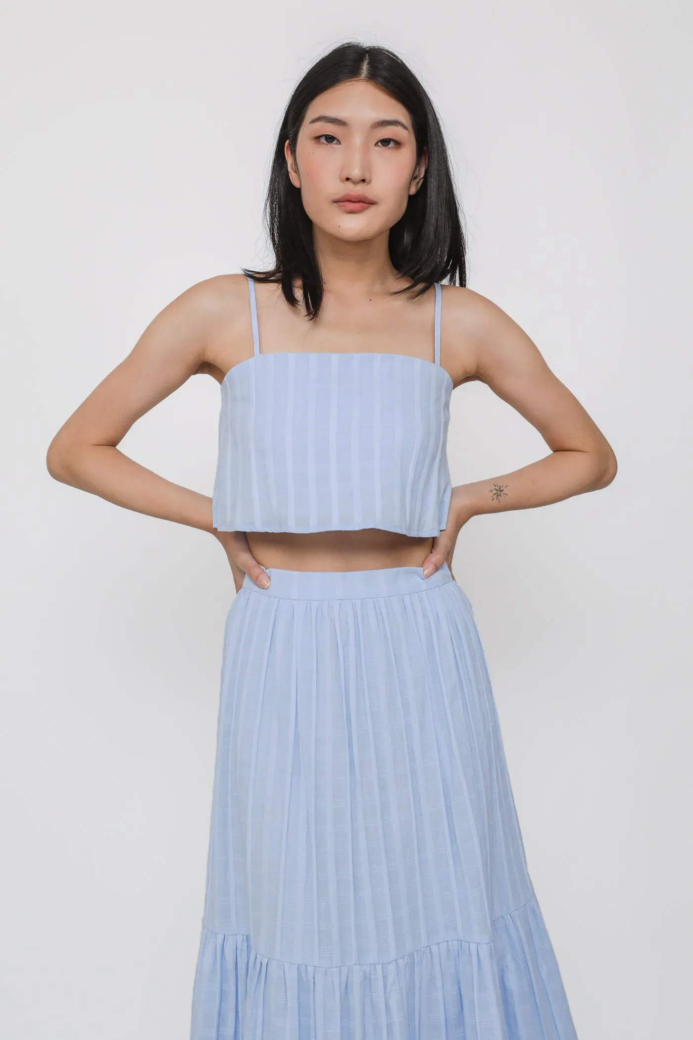 Rumi Crop Flare Top