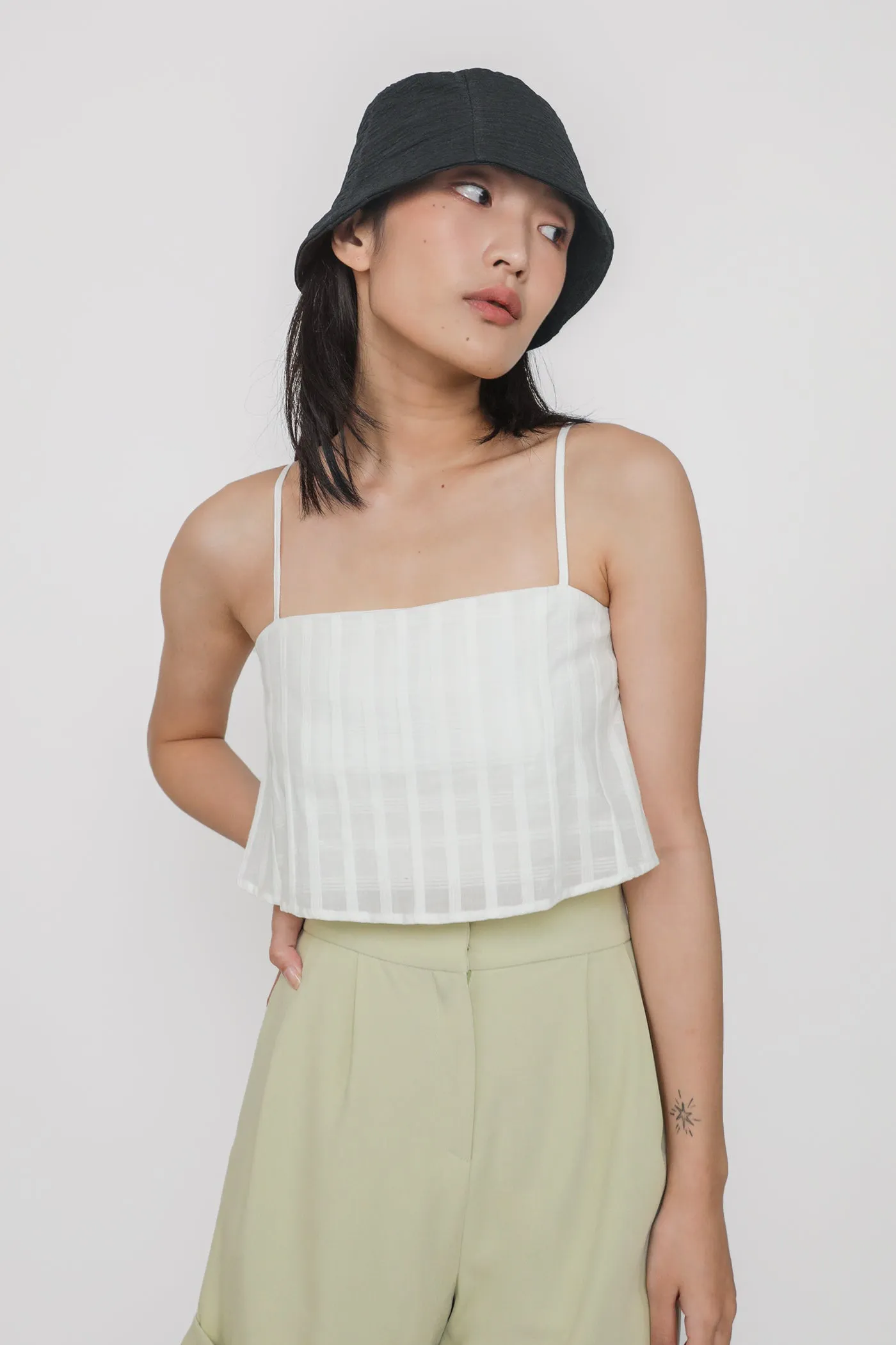 Rumi Crop Flare Top