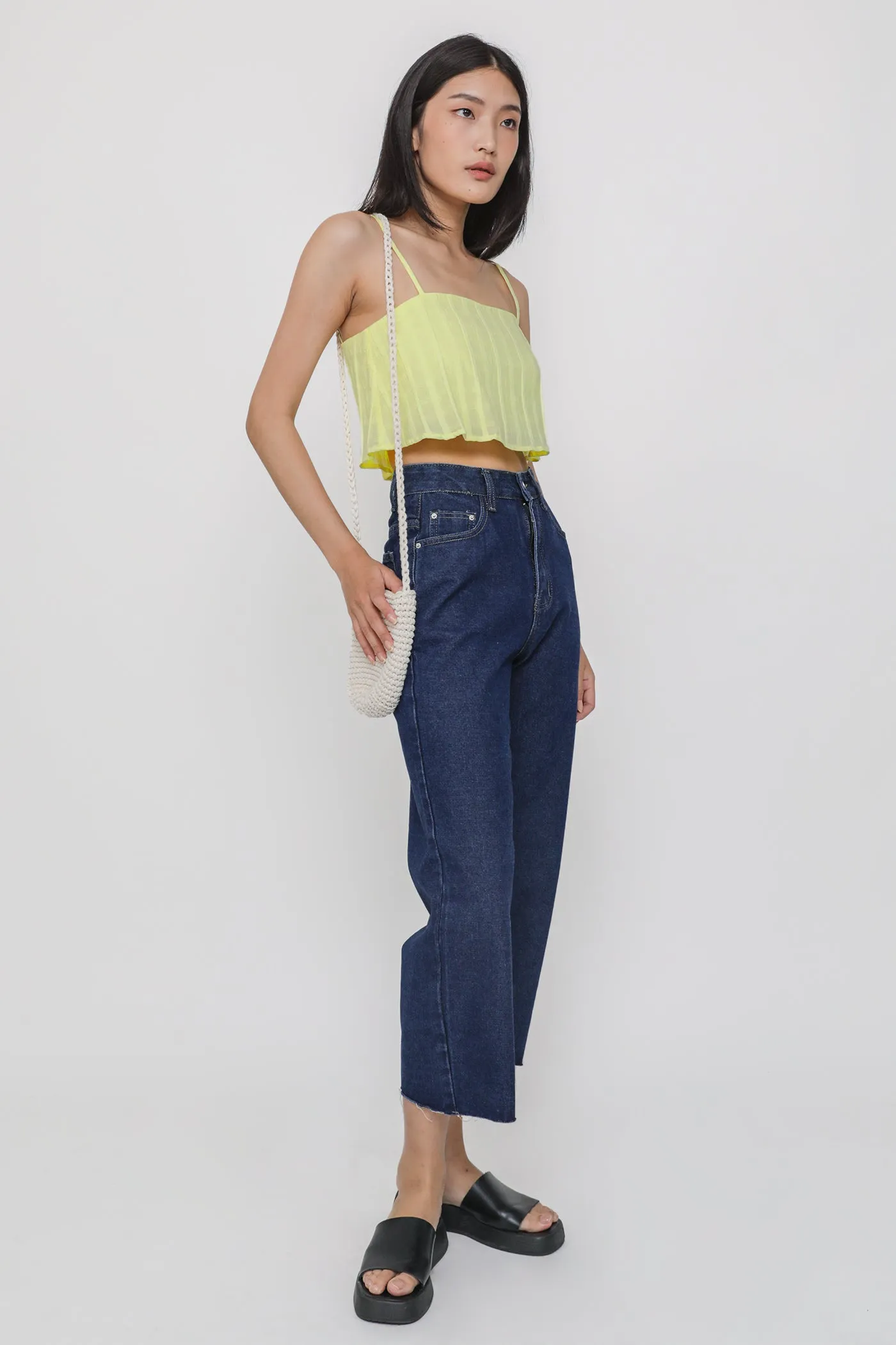 Rumi Crop Flare Top