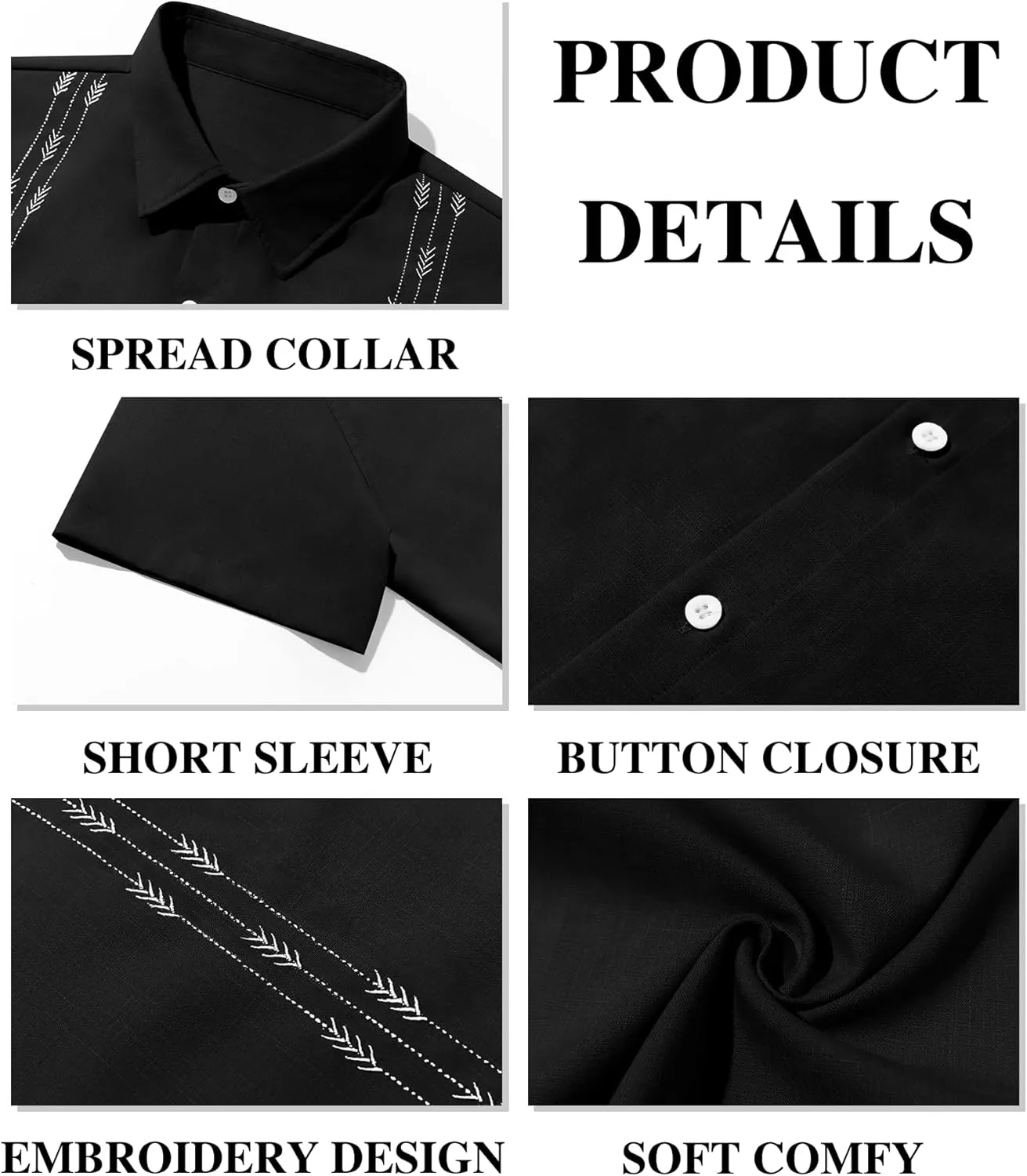 Runcati Mens Short Sleeve Guayabera Shirts Button Down Cuban Casual Mexican Shirts Summer Beach Wedding Linen Tops