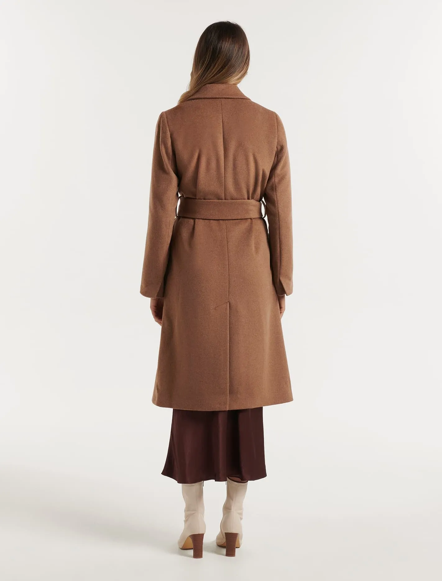 Sasha Petite Wrap Coat