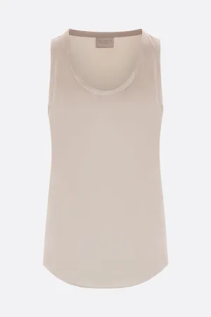 Satin Sleeveless Top