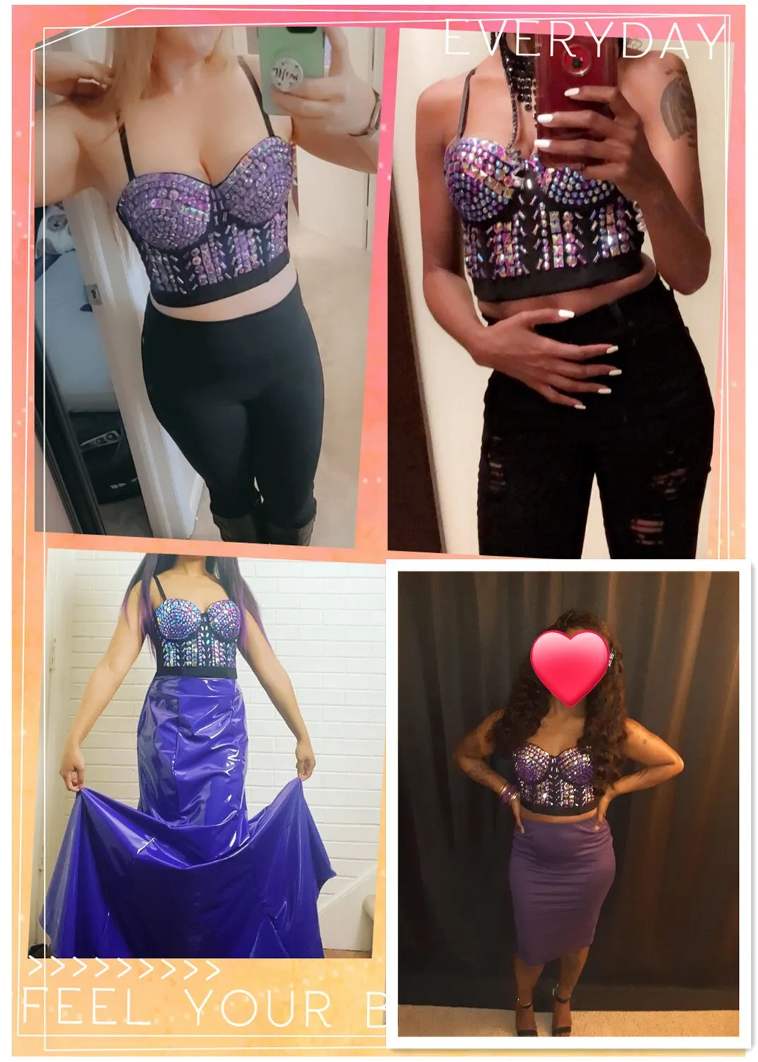 Sexy Luxury Sequined Rhinestone Tank Top Women Clothes Quality Party Corset Woman Bra Camis Blusas High End Crop Tops Ladies