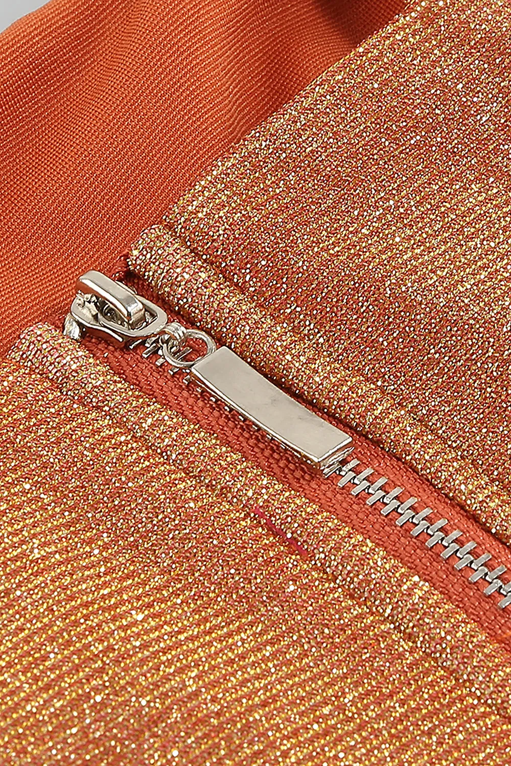 Shiny Glitter Tassel Sleeveless Crop Tops Mini Skirts