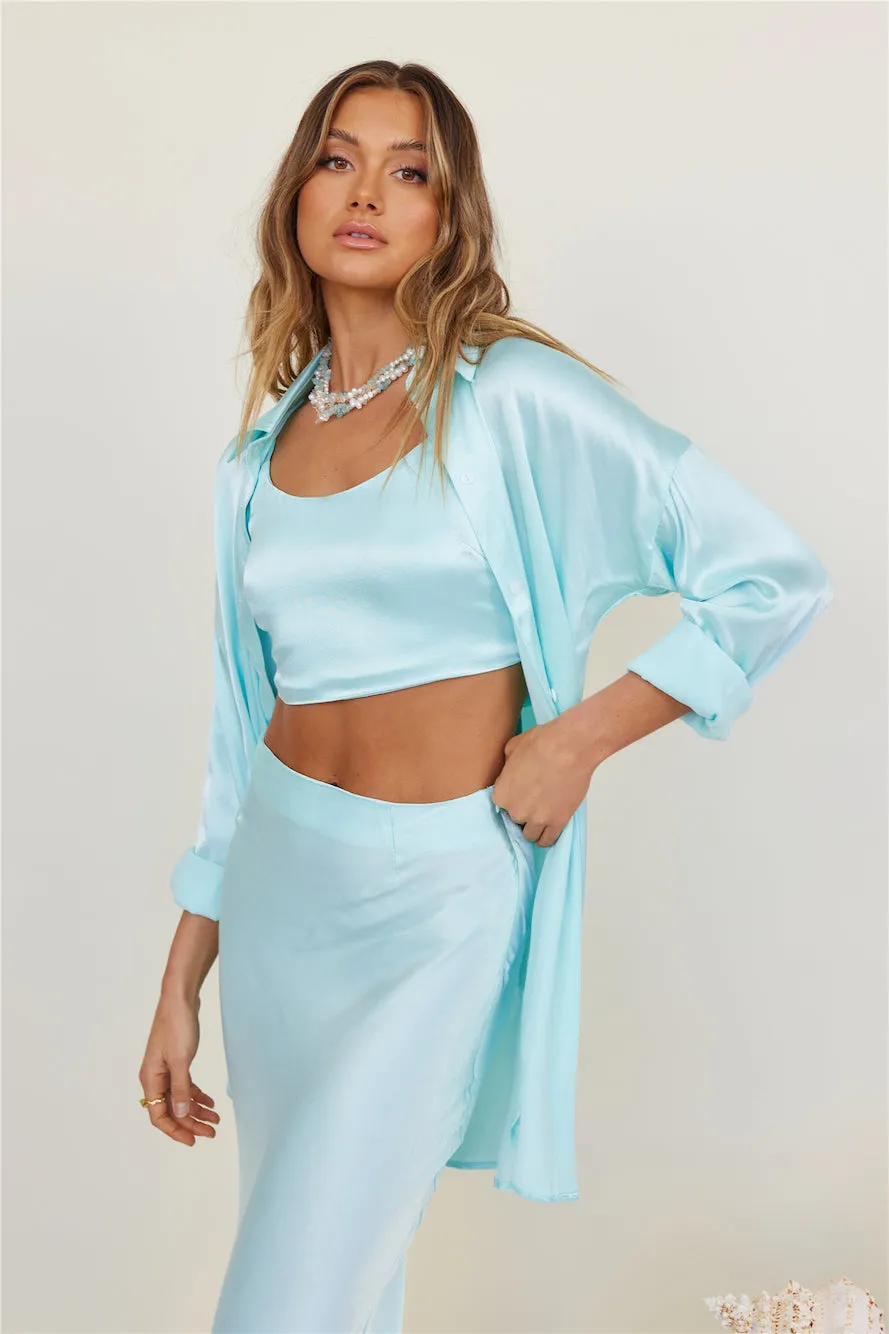SNDYS Melody Skirt Blue