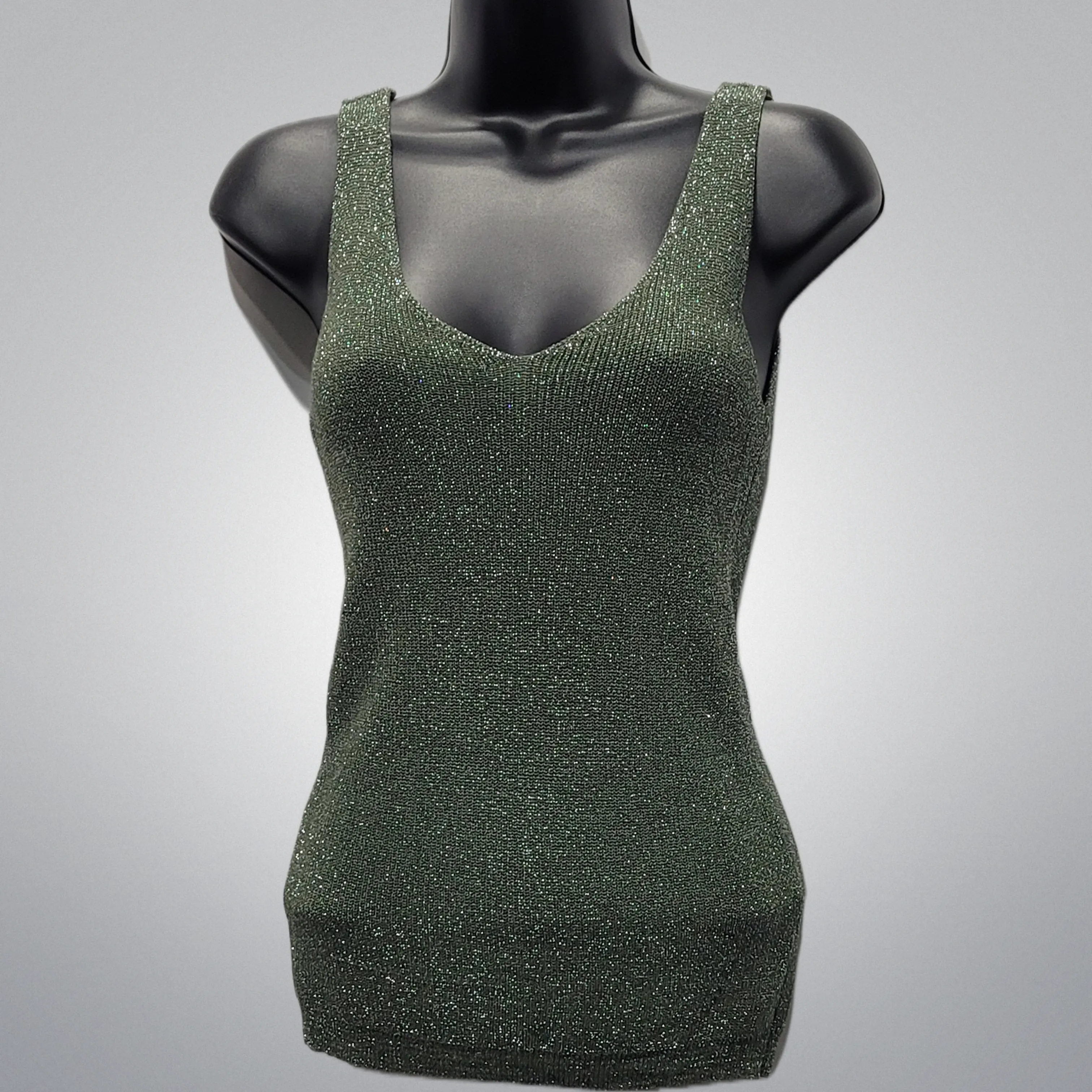 Soft Italian Shimmer Tank Top