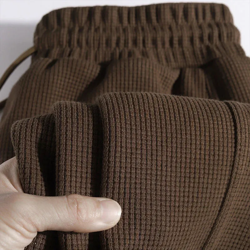 Textured Waffle Lounge Pants