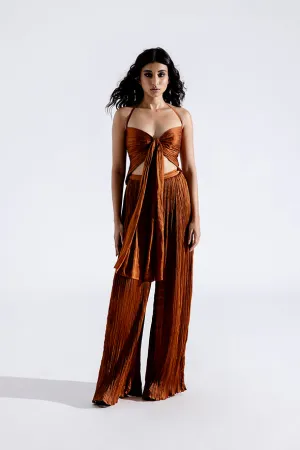 Toffee Ruched Pants
