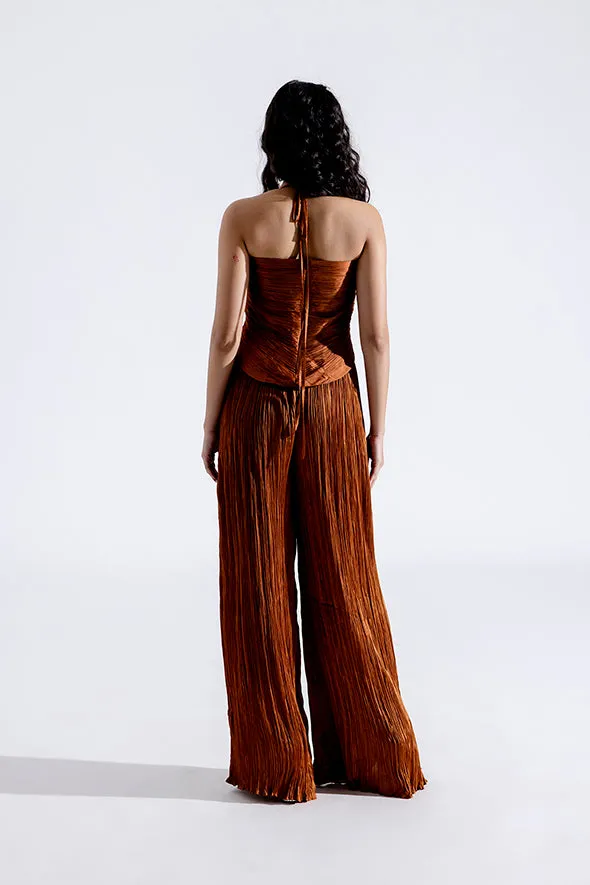 Toffee Ruched Pants