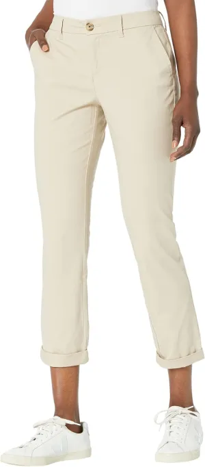 Tommy Hilfiger Women's Hampton Chino Pants  Lightweight Pants With Relaxed Fit