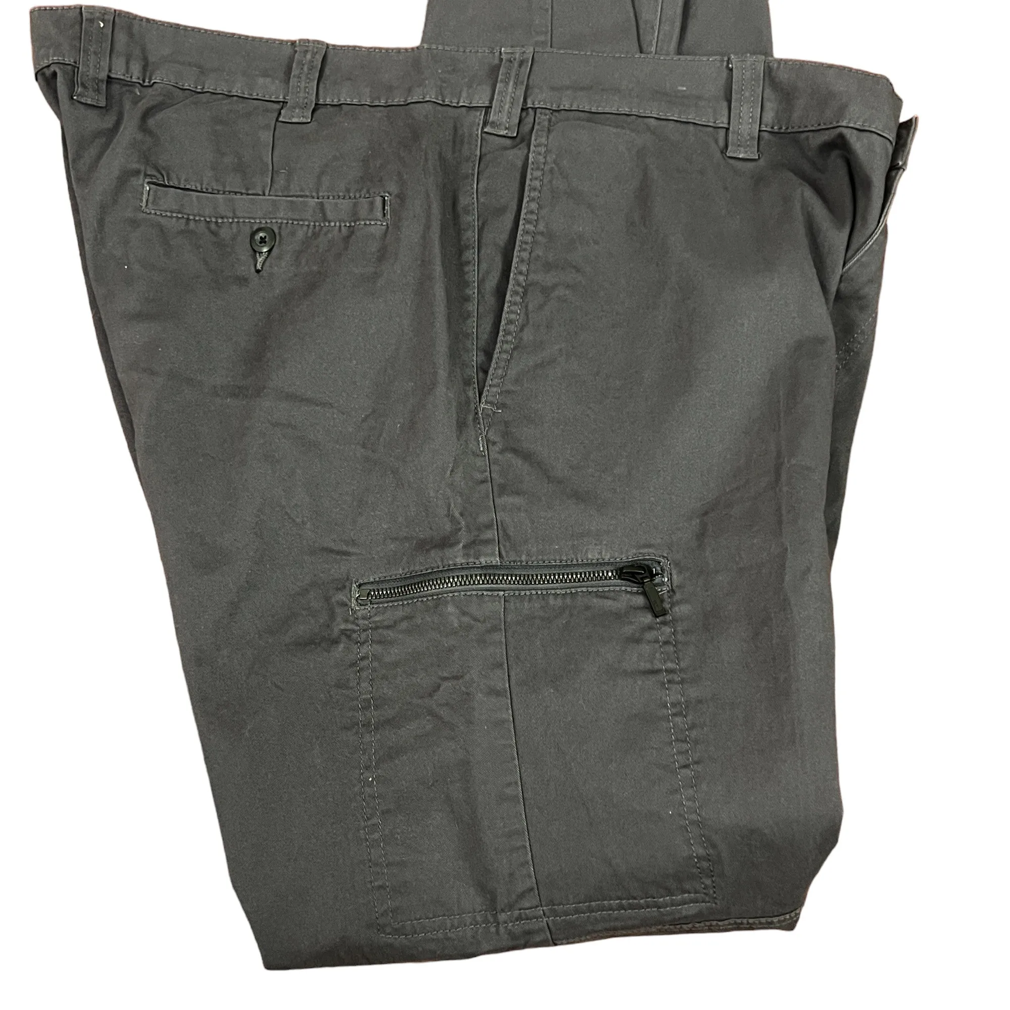 True Nation Athletic Fit Pants With Stretch Size 42 x 34 Gray