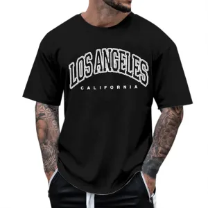 Tshirt for Men Casual Short Sleeve Breathable Athletic Outdoor Regular Fit Tees Trendy True Comfort Tops